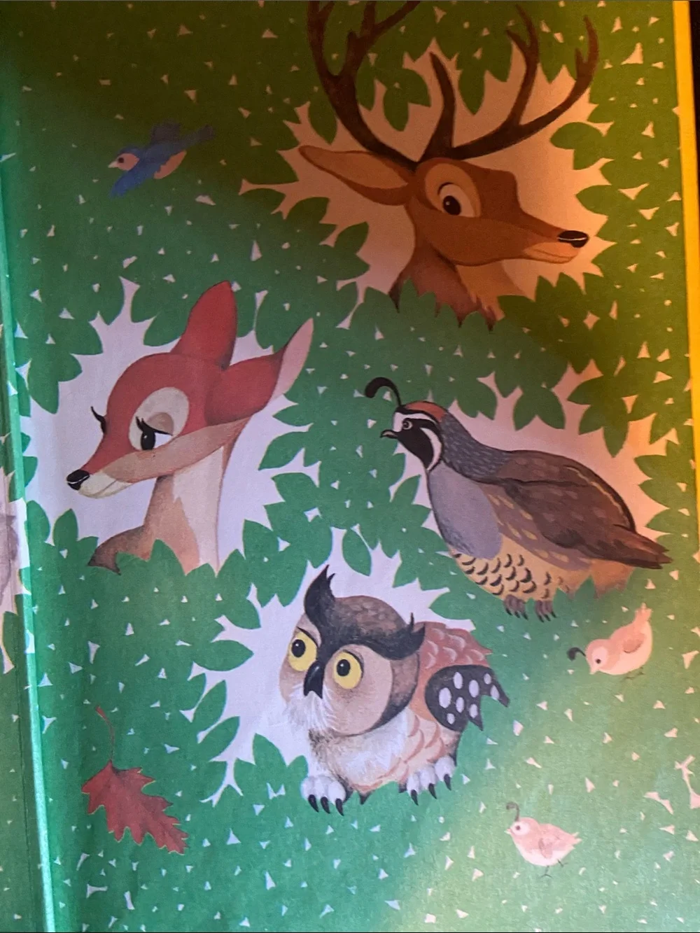 DISNEY Walt Disney Disney’s CLASSIC Vintage 70s 1970s BEAU Bambi Grows Up Book
